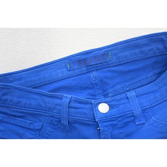 J Brand Skinny Leg BRT Royal Khaki Pants Stretch Chinos Flat Womens Sz 26 x 30 - Picture 4 of 7